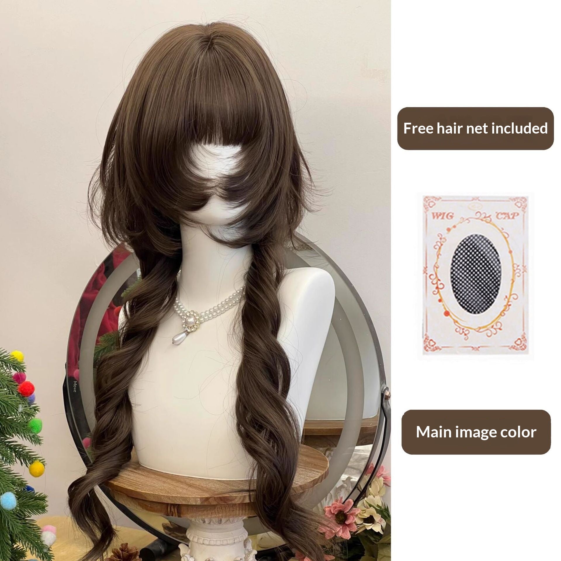 Old-school Jellyfish Hairdo avec Long Curlssweet Everyda Et flatteur de visage