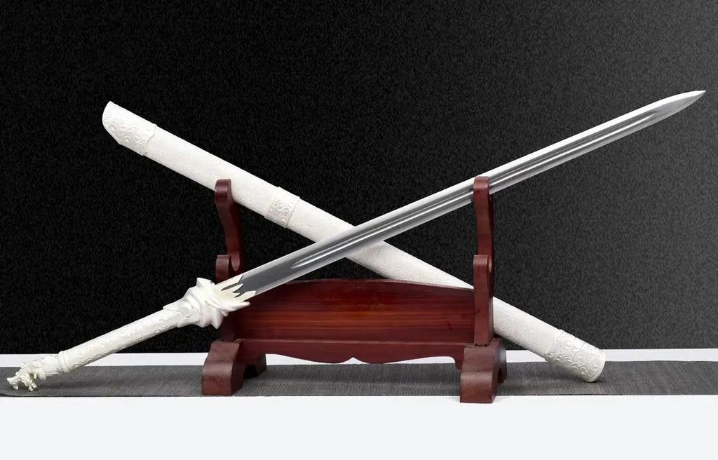 Shaoshi Integral Precious Sword High Manganese Steel Auto-Defense Cold Arme Collection-G