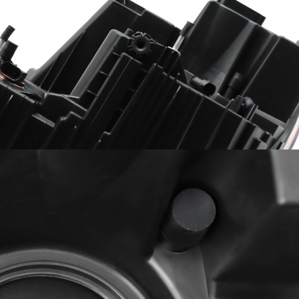 Assemblage de phares noirs adapté à la ligne de fret 2018 côté conducteur Cascadia