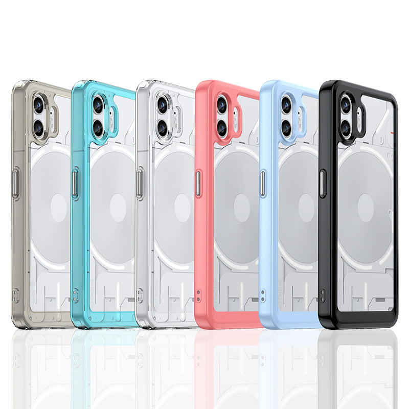 Étui de téléphone tout inclus acrylique résistant à la goutte
