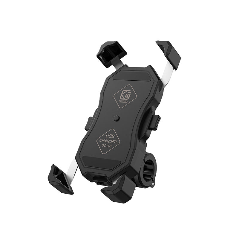 Support anti-falling et anti-Shake Bracket de moto Automatique télescopique quatre-C