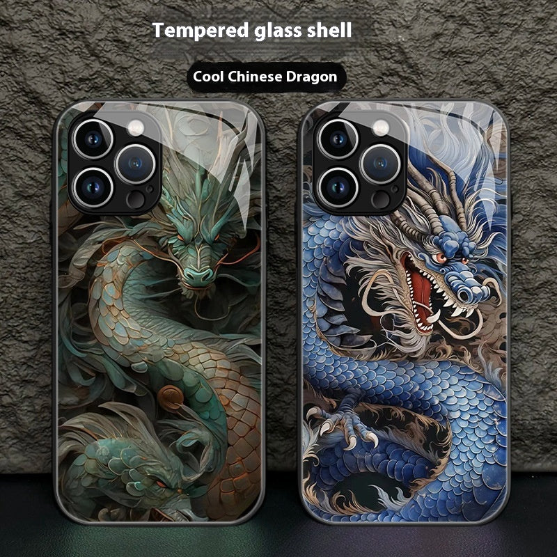 Chinese Dragon Phone Case Style ethnique avancé