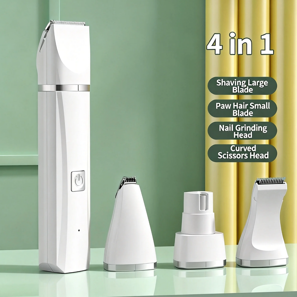 4-en-1 Kit de grooming pour petits chiens Chats