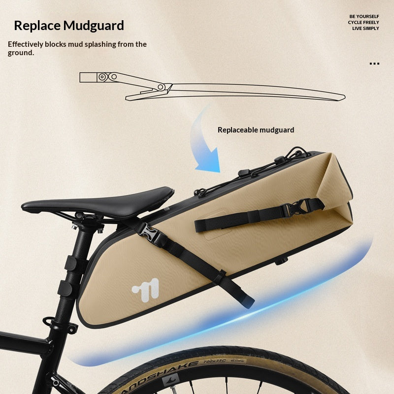 Sac à vélo arrière étanche pour vélo longue distance