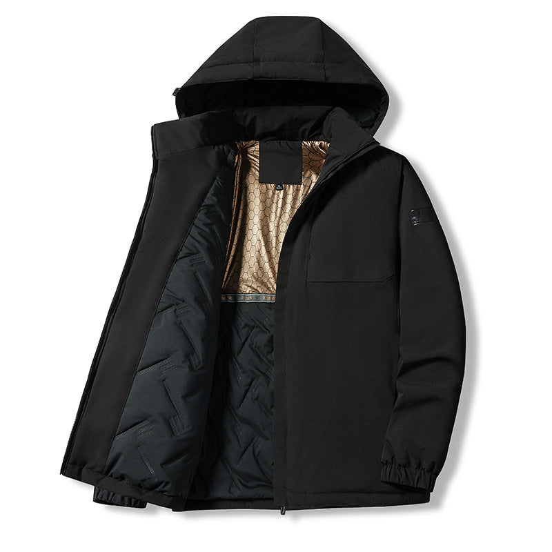 Automne et hiver Température extérieure Sensing coupe-vent imperméable