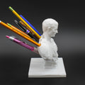 Porte-stylo Statue Porte-stylo de stockage Idées de modélisation Porte-stylo
