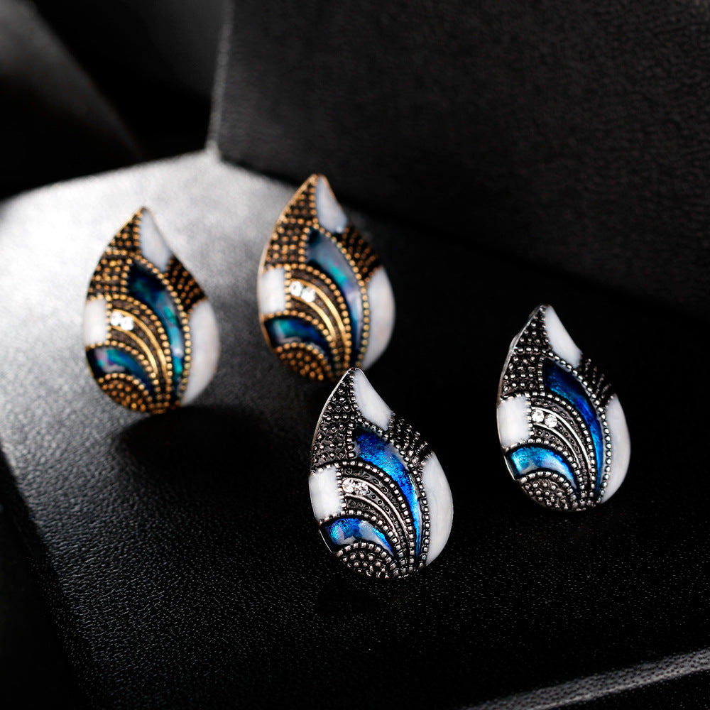 Ensemble de bijoux à goutte d'eau