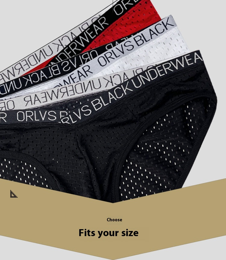 Mesh Respirant Sous-vêtements de Fitness Sportif Homme