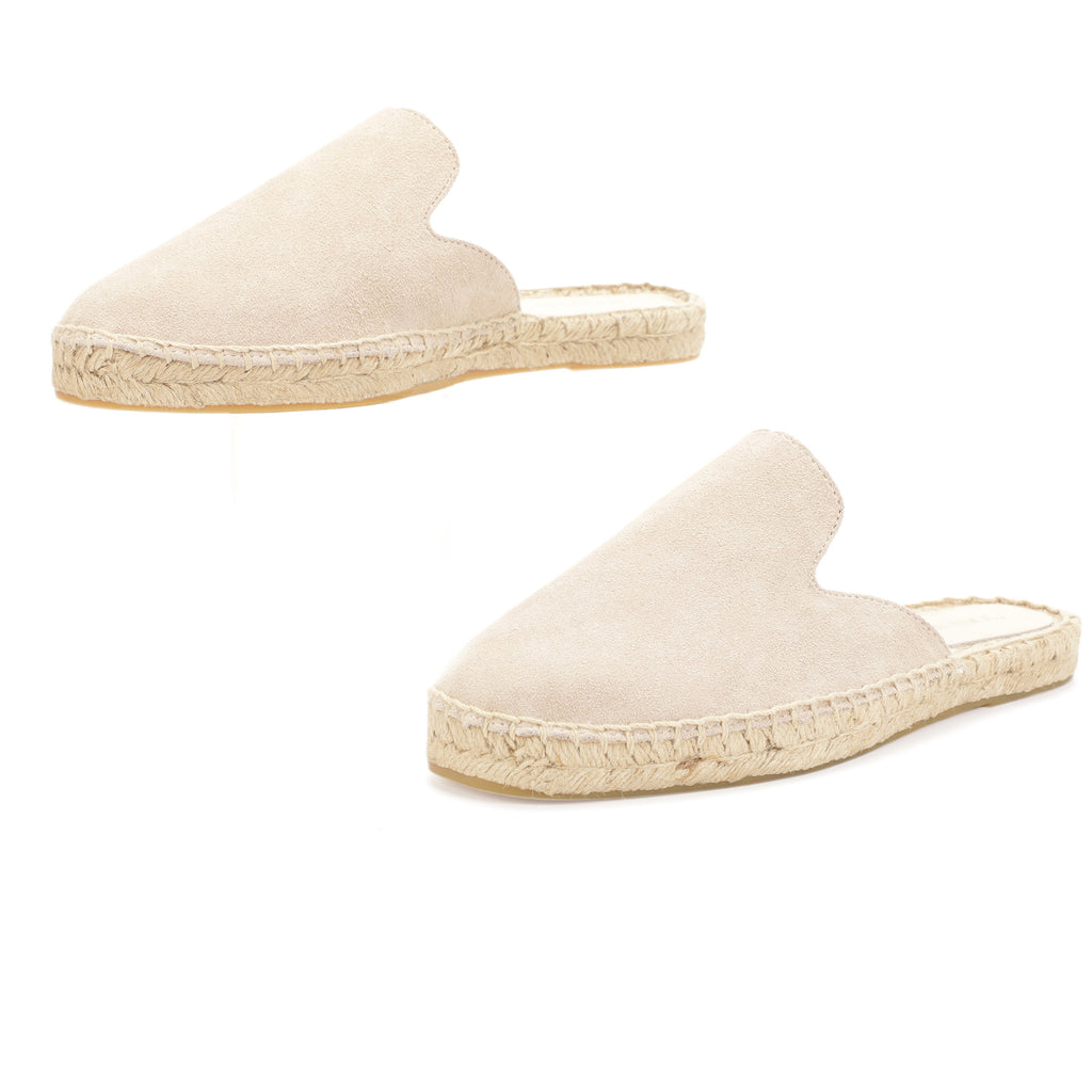 Chaussure de pêche à la main en chanvre Toile tissée et chaussons en cuir nubuck