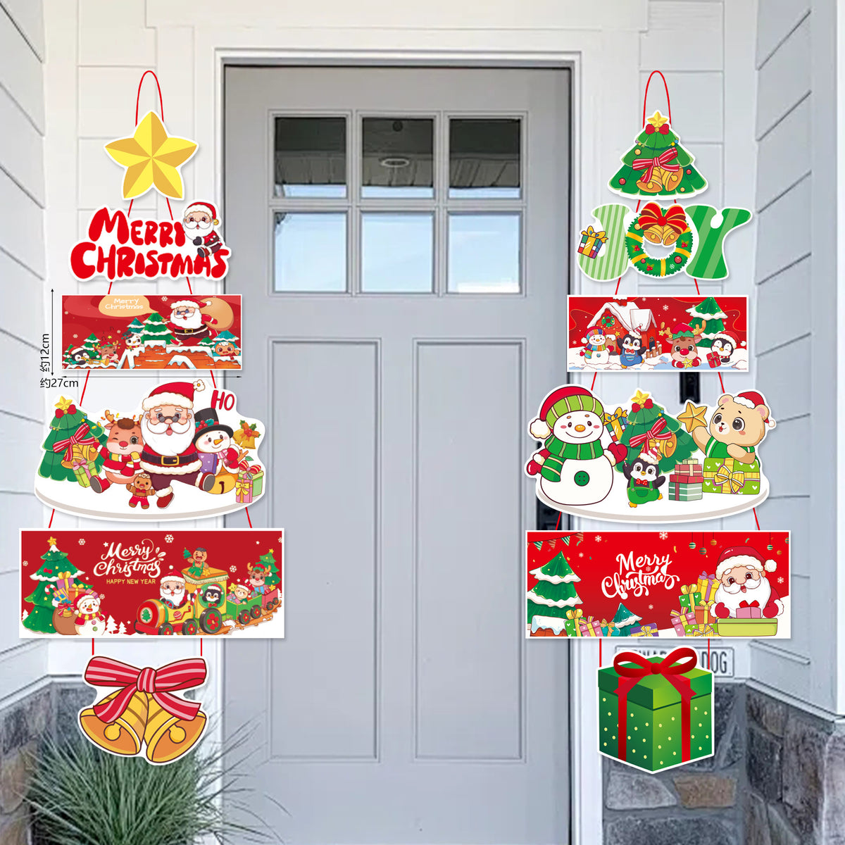 Décorations de Noël porte cintre