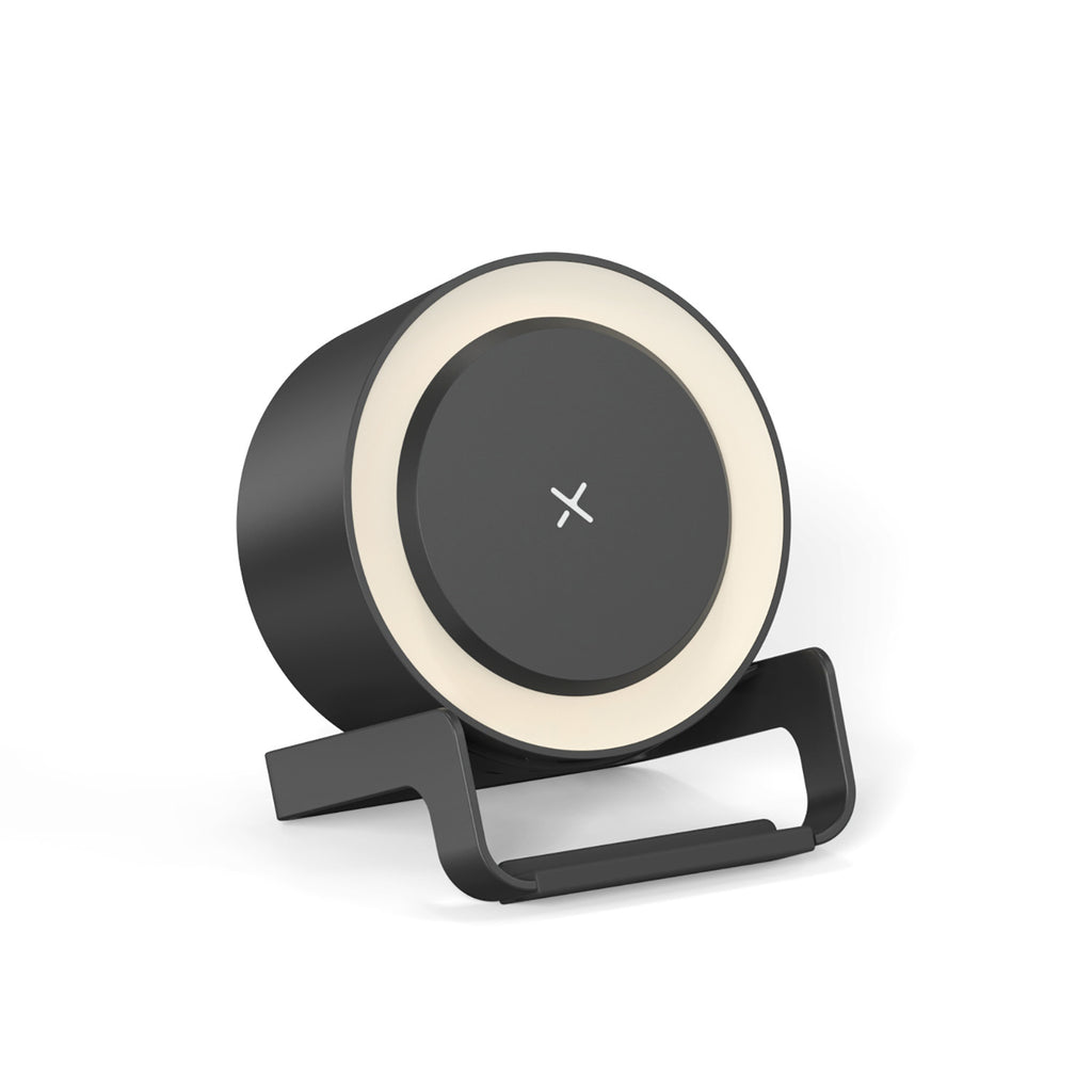 Chargeur sans fil Bluetooth Haut-parleur Multifonctionnel Night Light Porte-Téléphone Mobile