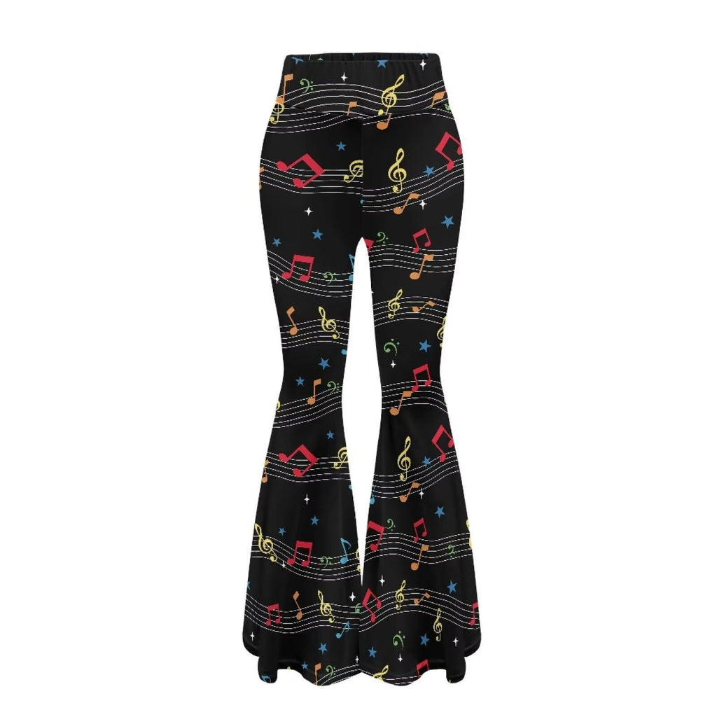 Leopard-print Hip-lifting Tight Leggings Pantalons à jambe droite