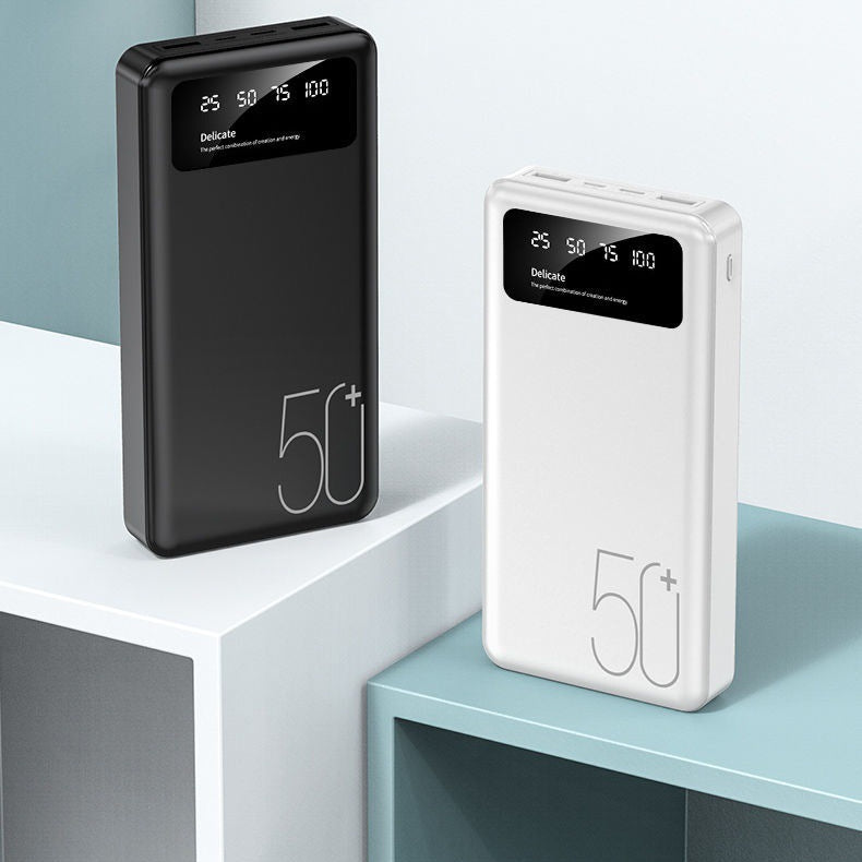 Charge rapide 50000 MA grande capacité Portable Puissance Portable Extérieur