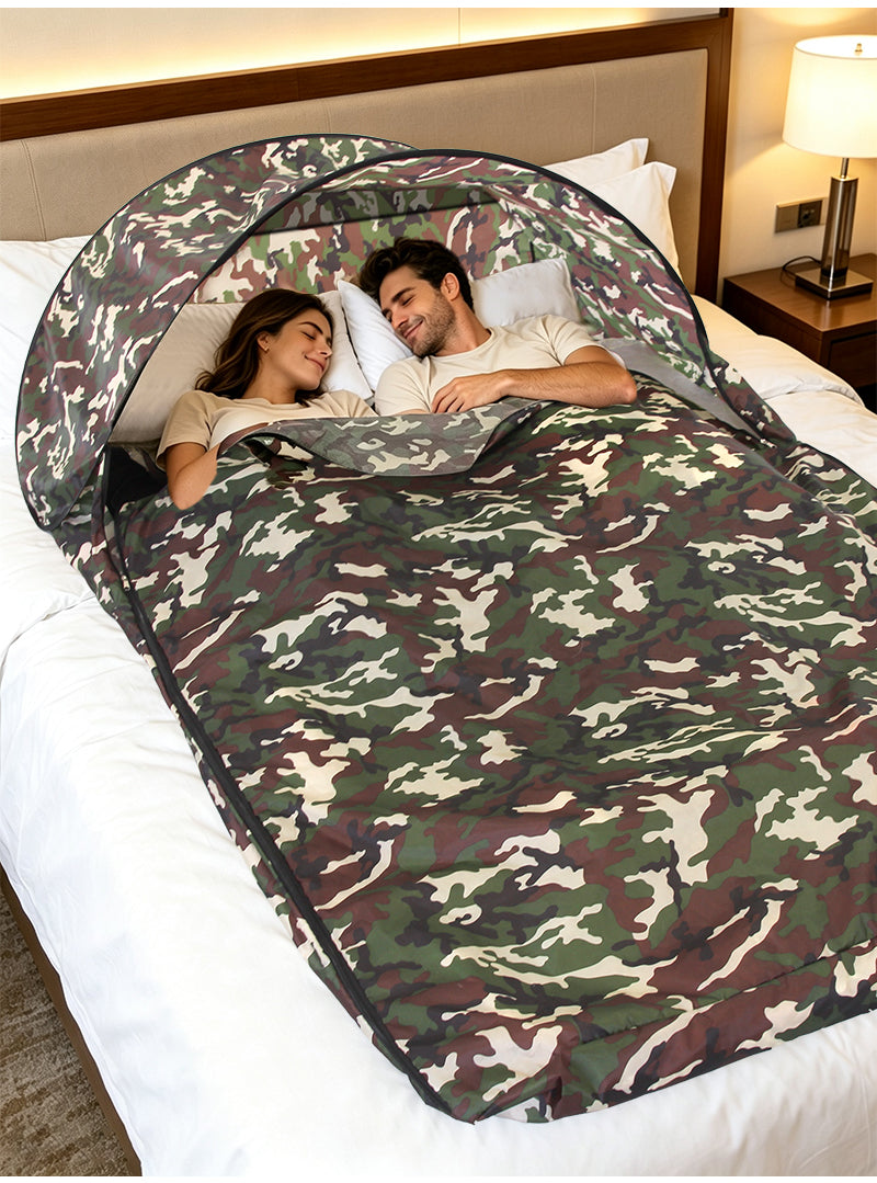 3D sleeping bag for one or two people Portable Lightweight