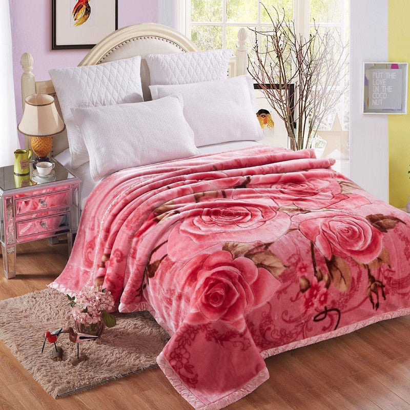 Couverture chaude en double couche de corail