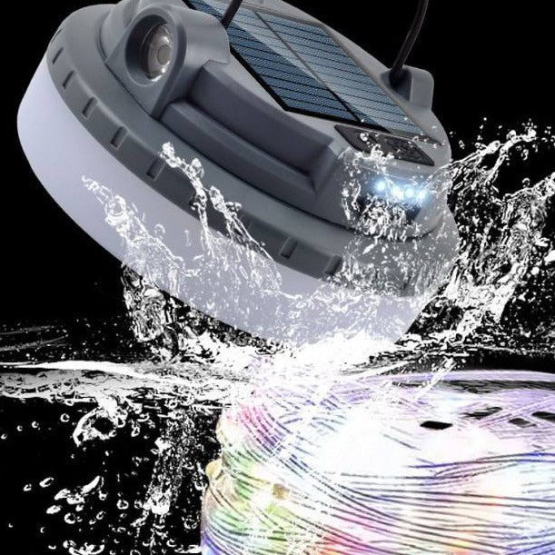 Outdoor Solar-alimenté Multi-fonction USB LED Camping Light