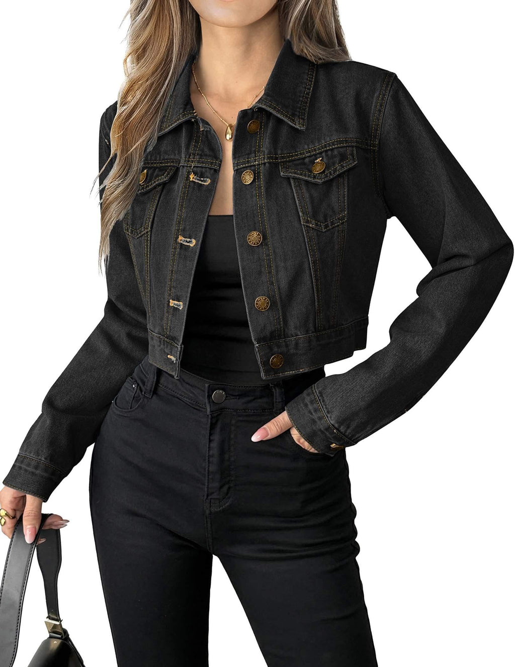 Femmes Européen et américain Printemps et été Commerce extérieur Amazon Temu Femmes Denim Top
