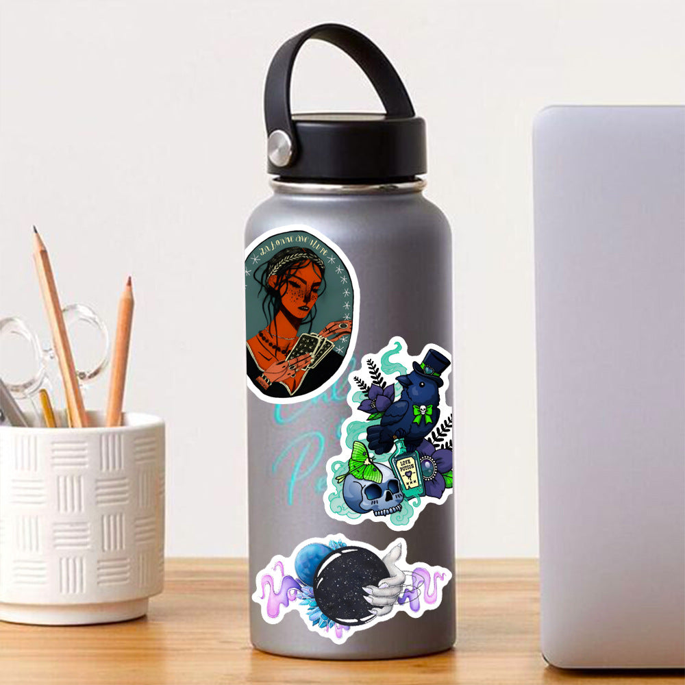 Stickers Imperméable de planche à roulettes pour ordinateur portable 50 feuilles