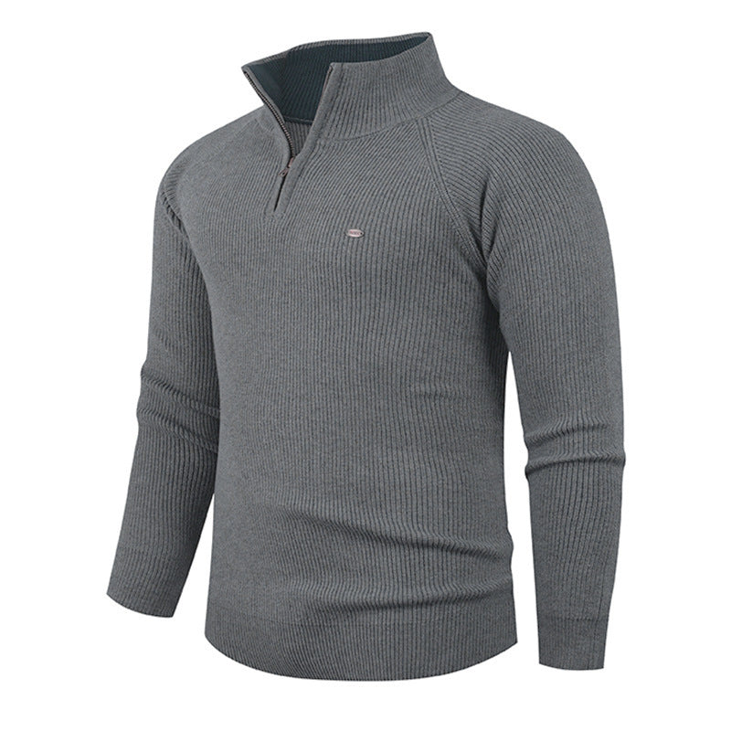 Automne et hiver Chandail vertical pour hommes