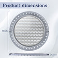 Drain de sol filtre à cheveux-blanc-304 acier inoxydable-15 * 18cm-1 pièce