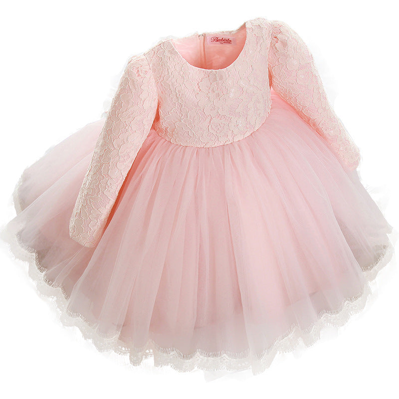 Robe princesse dentelle filles robe d'été