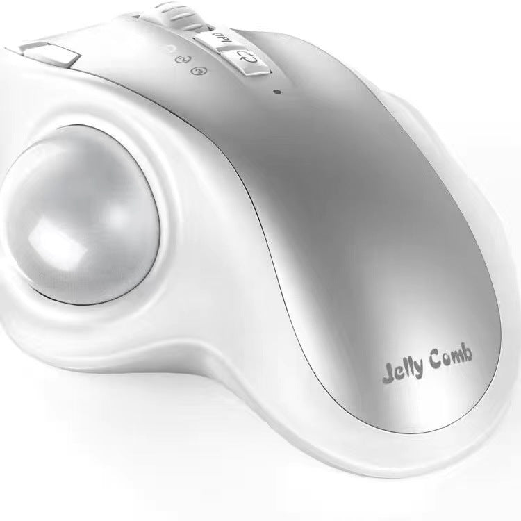 Rechargeable Wireless Trackball Mouse 2.4G Bluetooth Luminous Dual-Mode Mouse