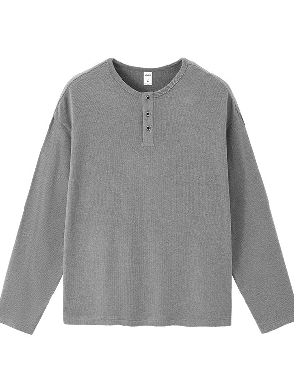 T-Shirt Casual Top de la marque de mode Cleanfit couleur pure