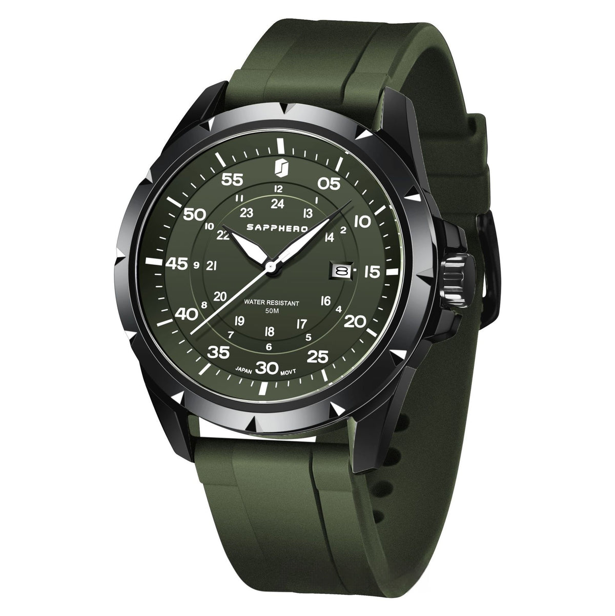 Youth Student Quartz Exam Watch Homme Silicone Waterproof 520 Cadeau pour petit ami