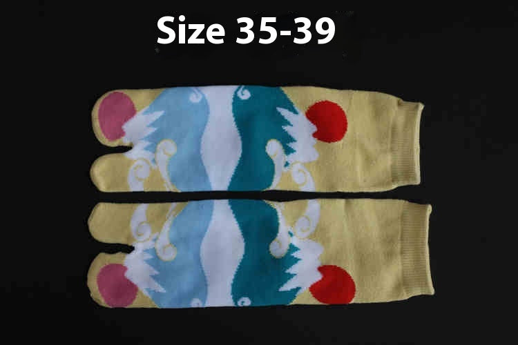 Chaussettes en coton à deux doigts pour hommes et femmes