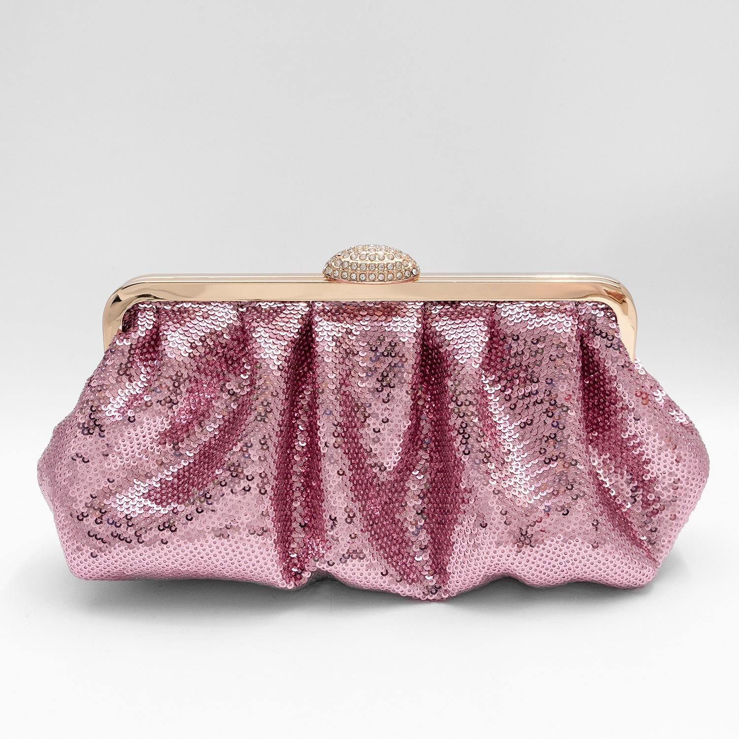Sac d'embrayage à l'échelle de Sequin nouveau style