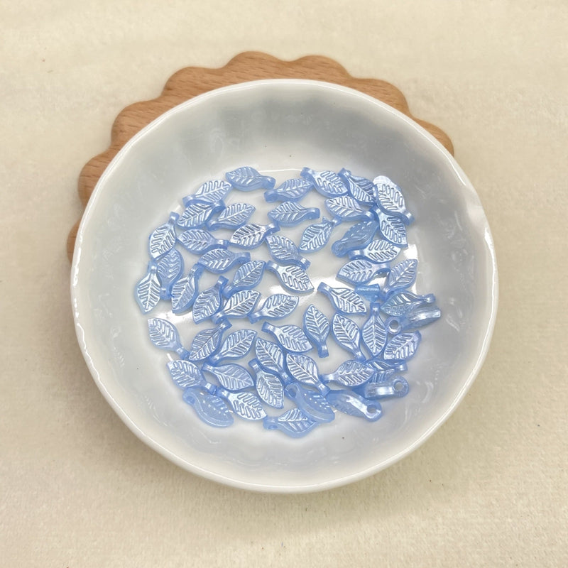 ABS Pearl Mini Leaf Charms
