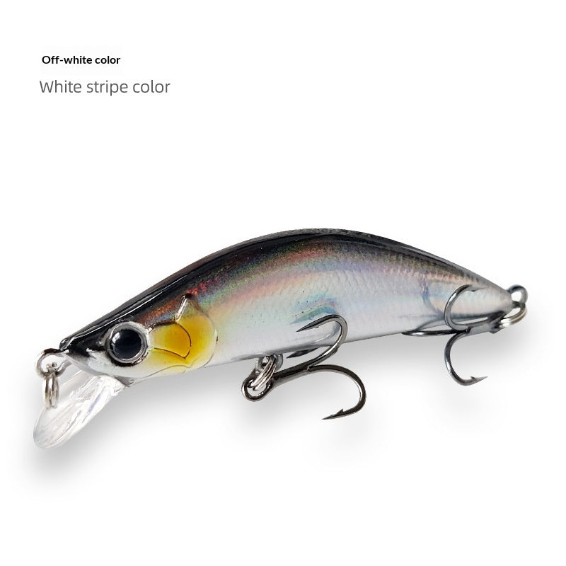 Twitching Sinking Micro Lure avec un seul crochet adapté à toutes les couches d'eau