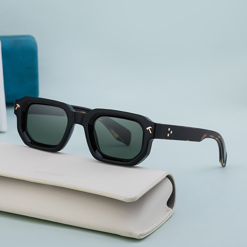 Lunettes de soleil European And American Fashion Box pour Homme