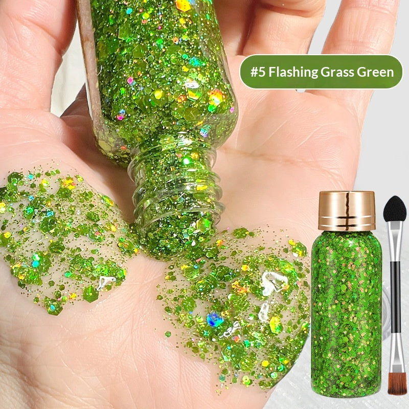 Gel sans glue de paupière liquide avec étincelle
