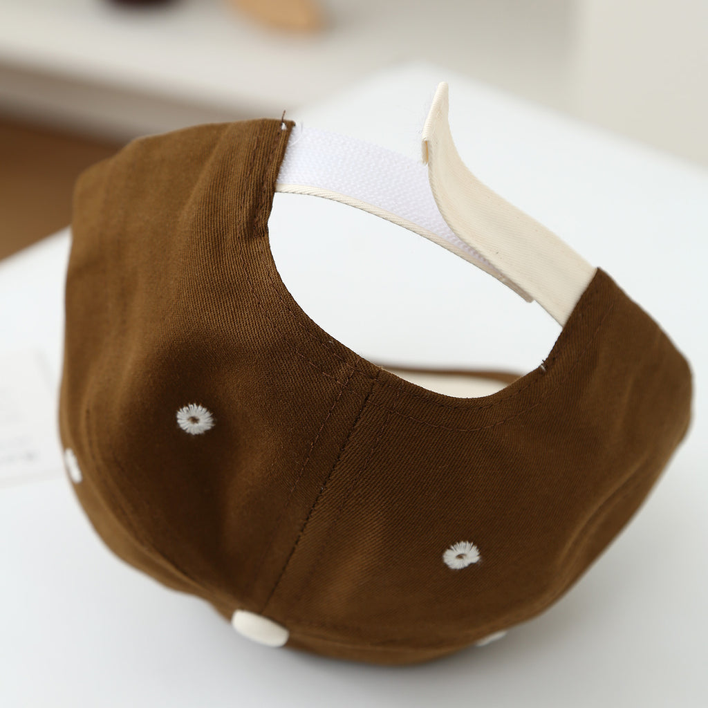 Enfants Multi-couleur Edge-pointed Multi-lettre Brodé Ajustable Modenable Casua