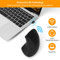 2.4G Souris verticale sans fil ergonomique optique Mice avec 6 boutons 3 DPI réglable 800 12