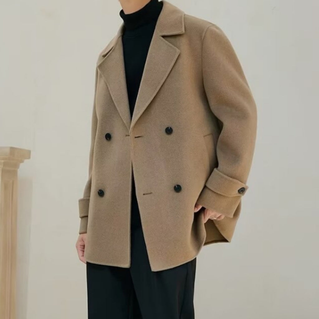 Manteau en laine pour hommes
