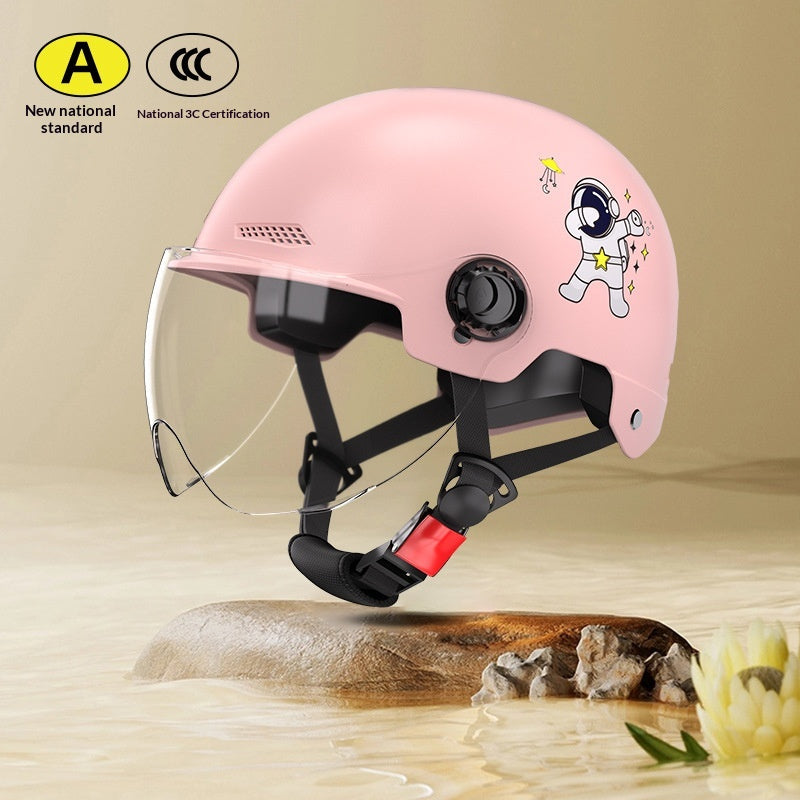 Femmes Summer Sun-Protection Half Casque