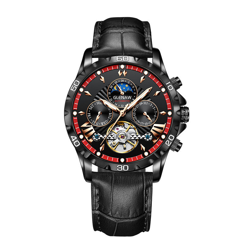Montre mécanique automatique de mode pour hommes