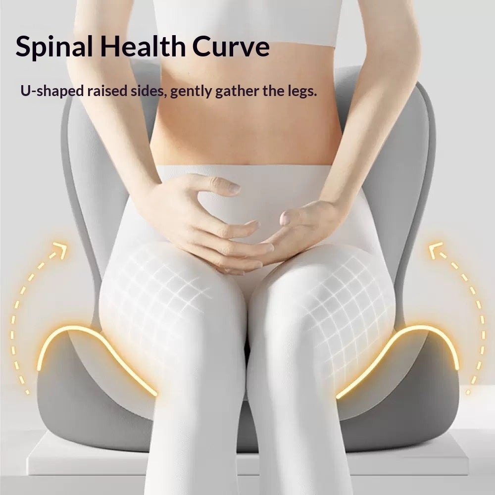 Siège d'une pièce et dossier Coussin Hip-enhancement Design