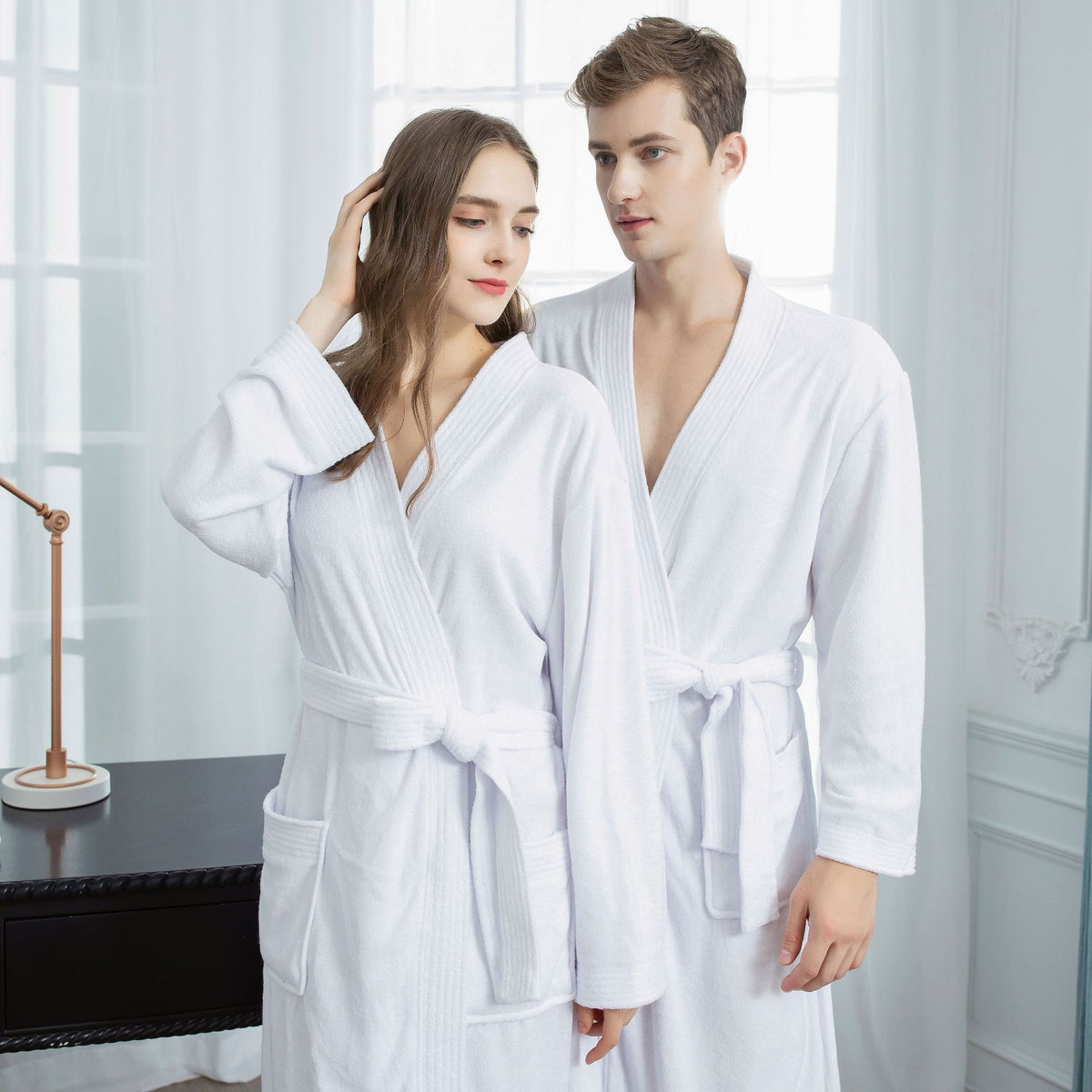 Four Seasons Serviette Peignoir Japonais et Coréen Peignoir Homme Peignoir Beauté Salon Hotel Same Sty