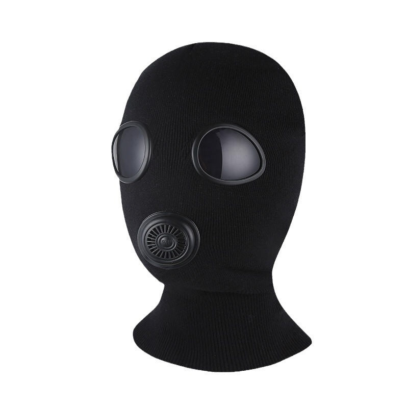 Château d'équitation créatif drôle Chouette doublée de collier Protection Lunettes Masque de pull