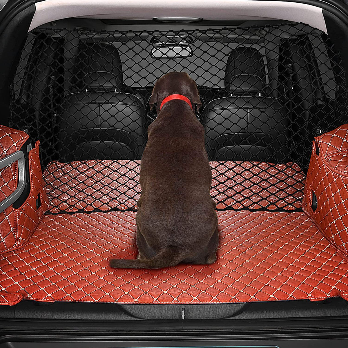 Chien Protection Net Isolation Car Fence Pet Filtre Obstacle Trunk Isolation Blocage Net Ha