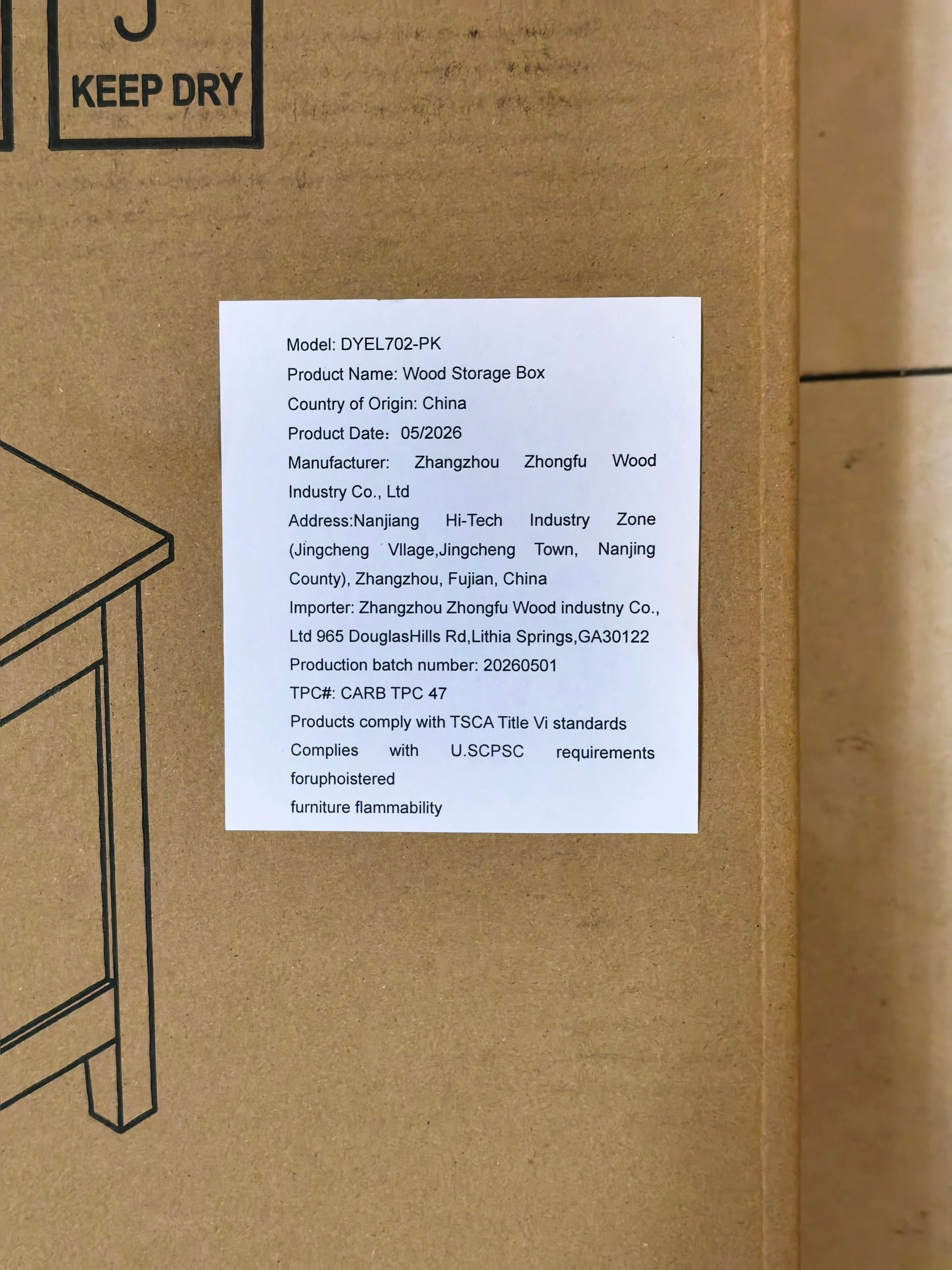 Rangement de boîtes de jouets en bois pour enfants avec couvercle à charnières de sécurité pour les 2 ans et plus (Pink)