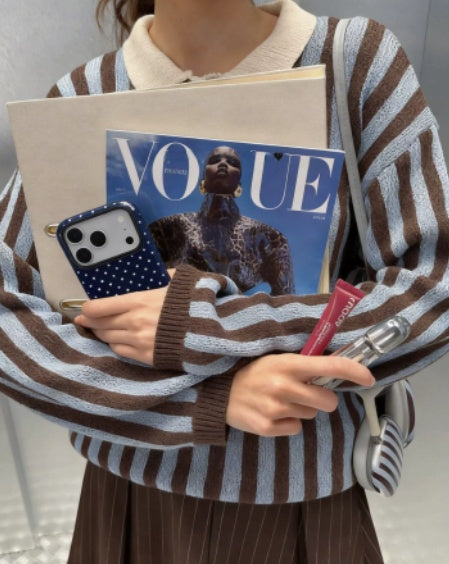 Cas téléphonique haut de gamme Polka-dot