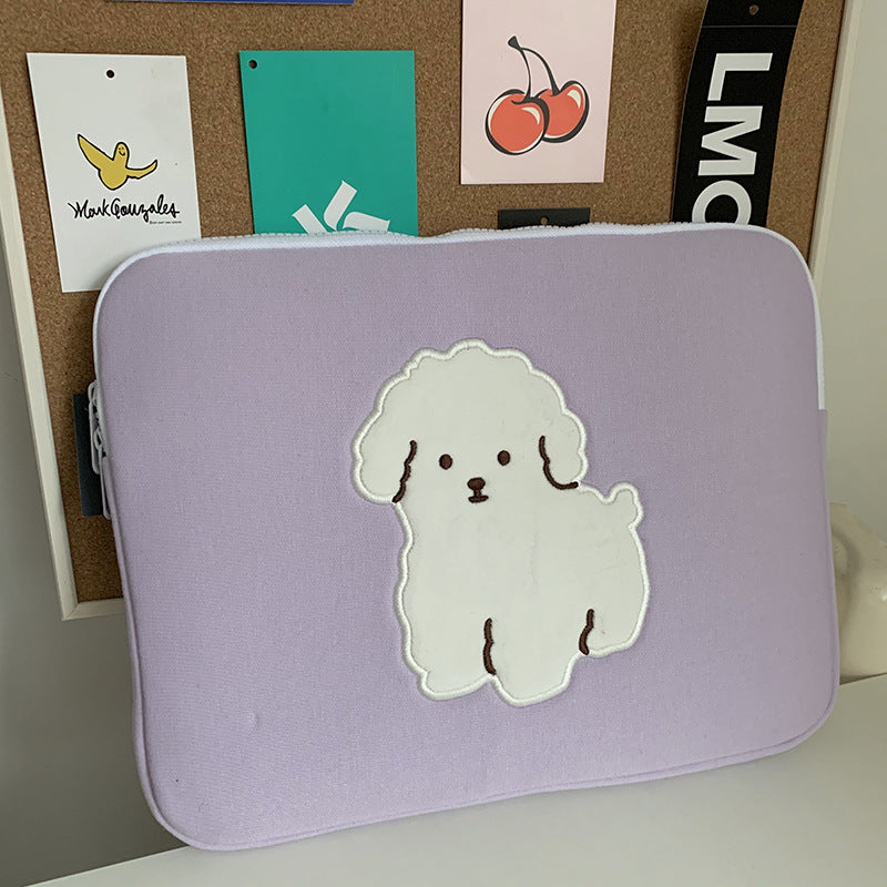 Sac de rangement Portable Tablette Mignon Sac de protection de carnet Portable 11 pouces Liner Sac