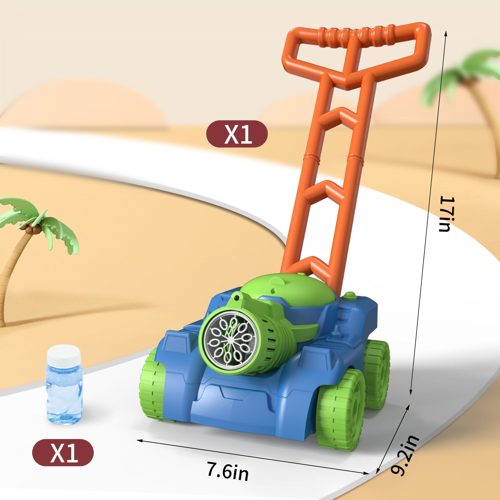 Jouet de voiture push bubble de réservoir pour enfants
