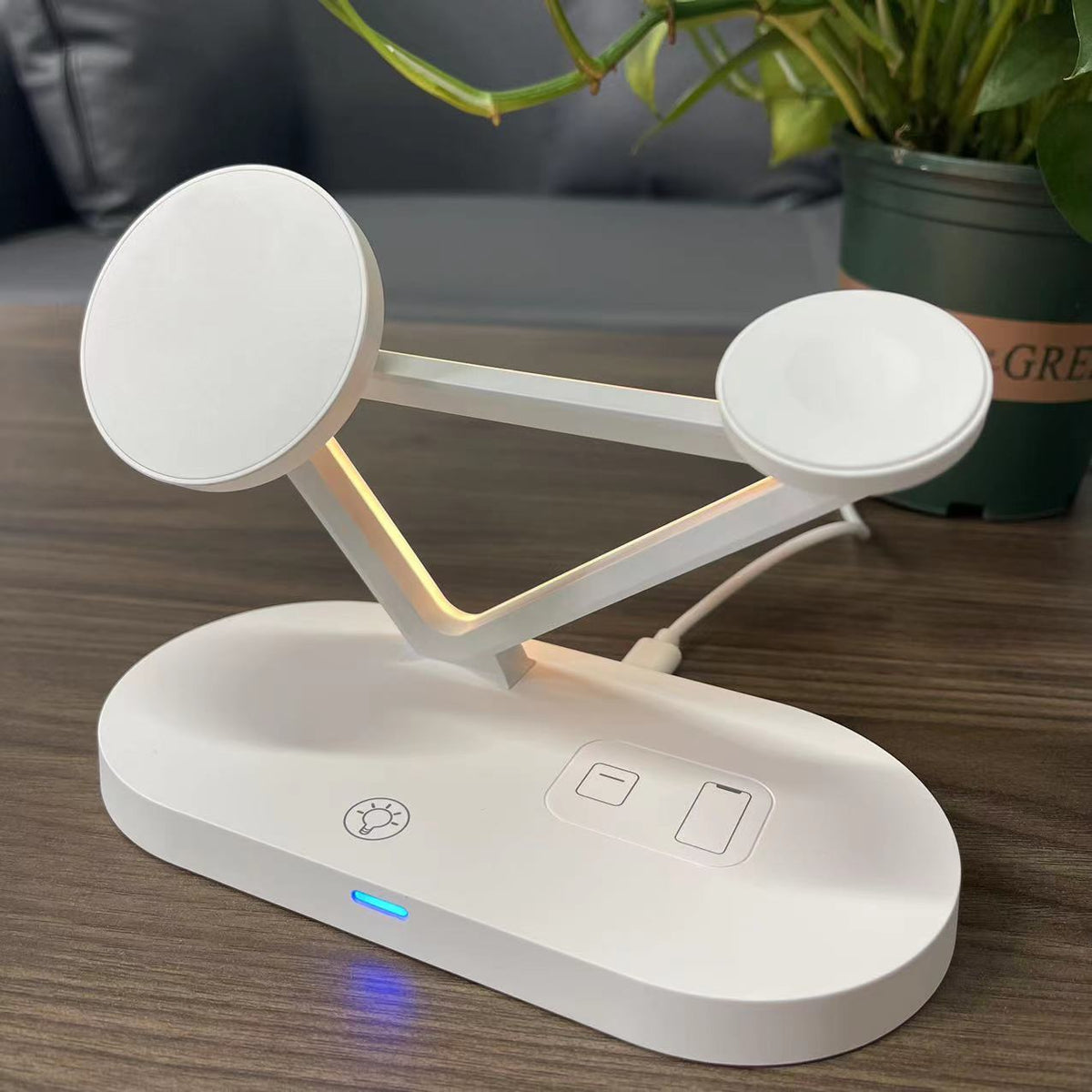 Chargeur sans fil à aspiration magnétique