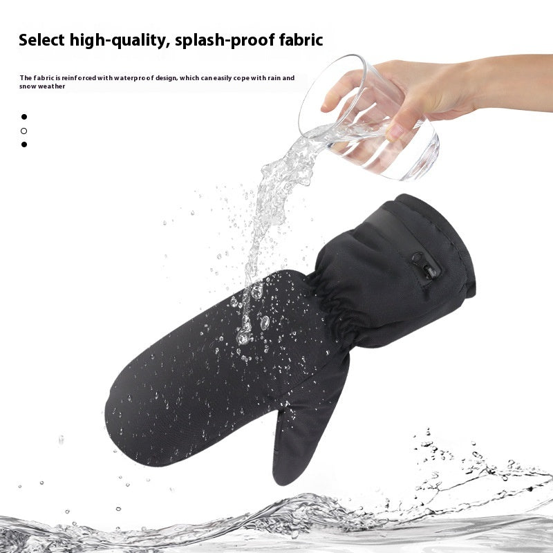Gants chauffants électriques pour le chauffage à glissière
