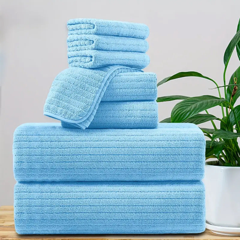 Toile de bain extra large et épaisse pour le corail